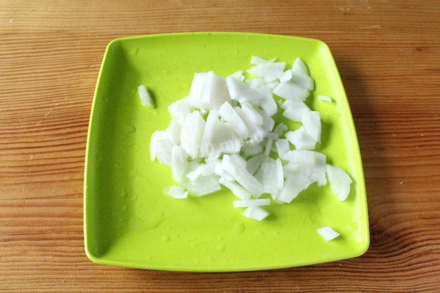 Шаг 3 приготовления Куриный суп с капустой и картошкой