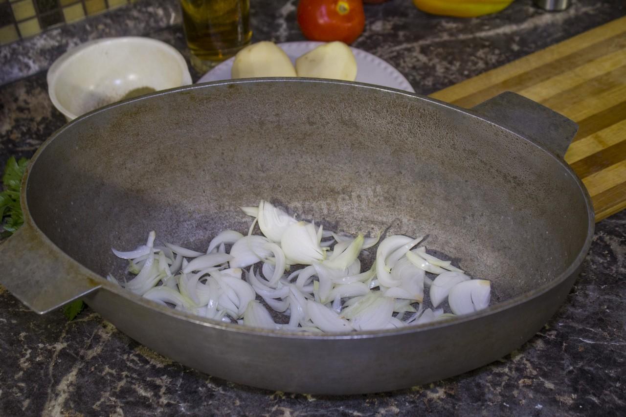Шаг 5 приготовления Хашлама по армянски из говядины