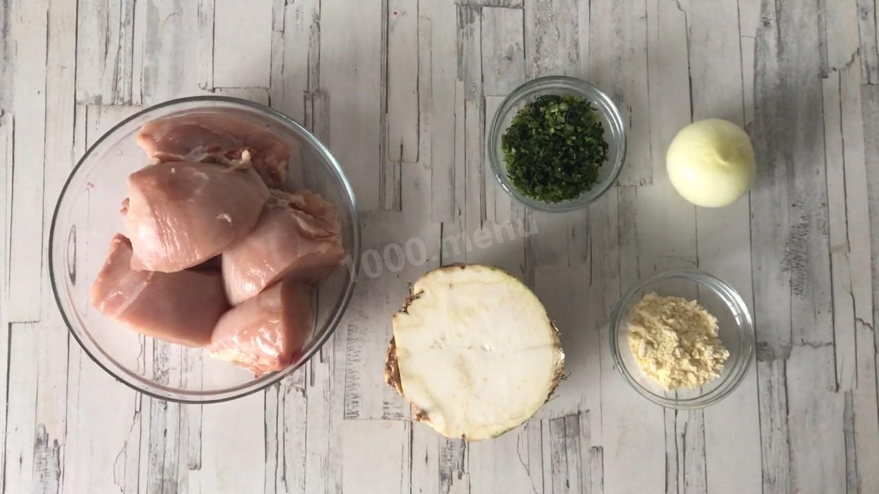 Шаг 1 приготовления Суп харчо с курицей классический