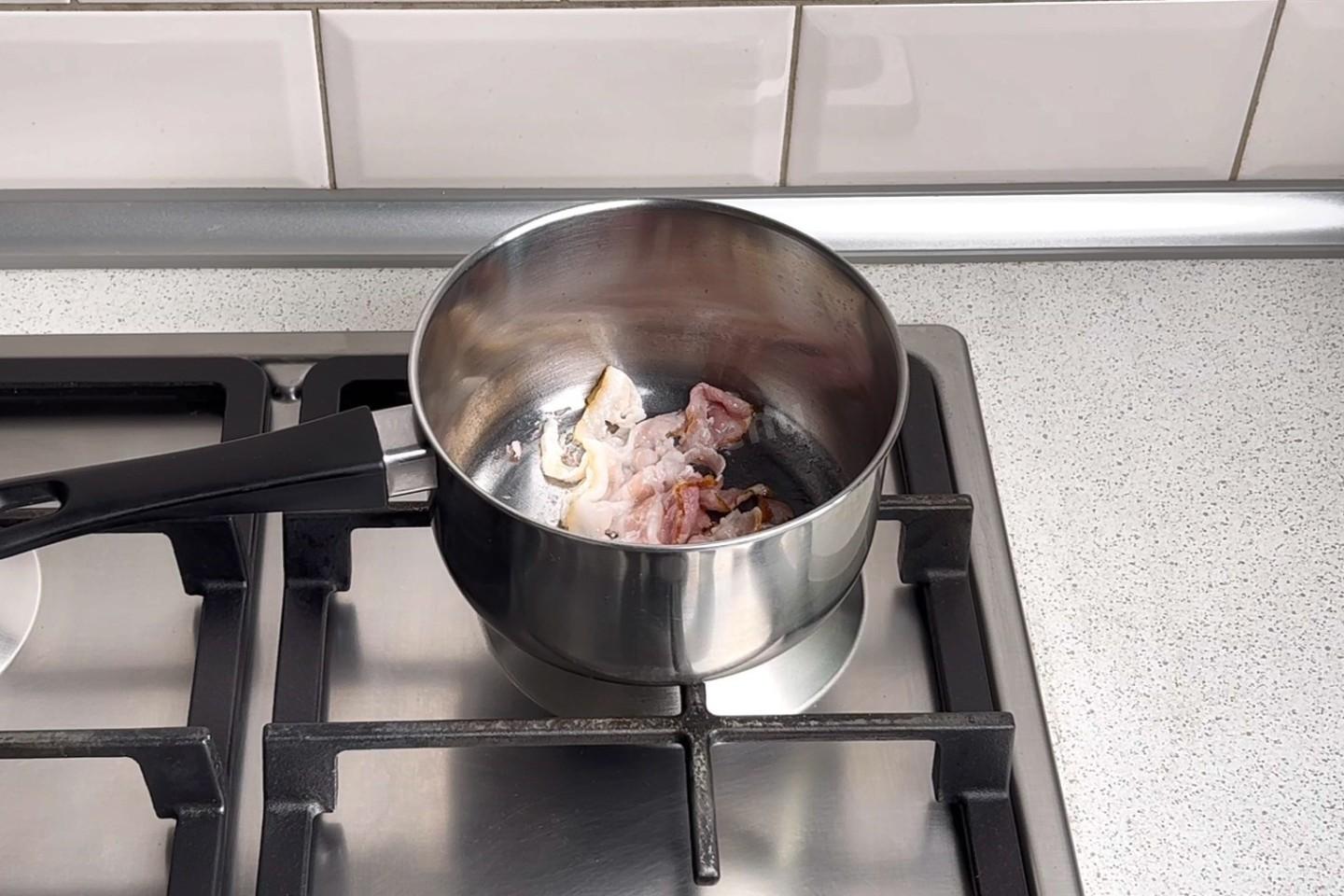 Шаг 5 приготовления Суп Клэм Чаудер классический с кукурузой
