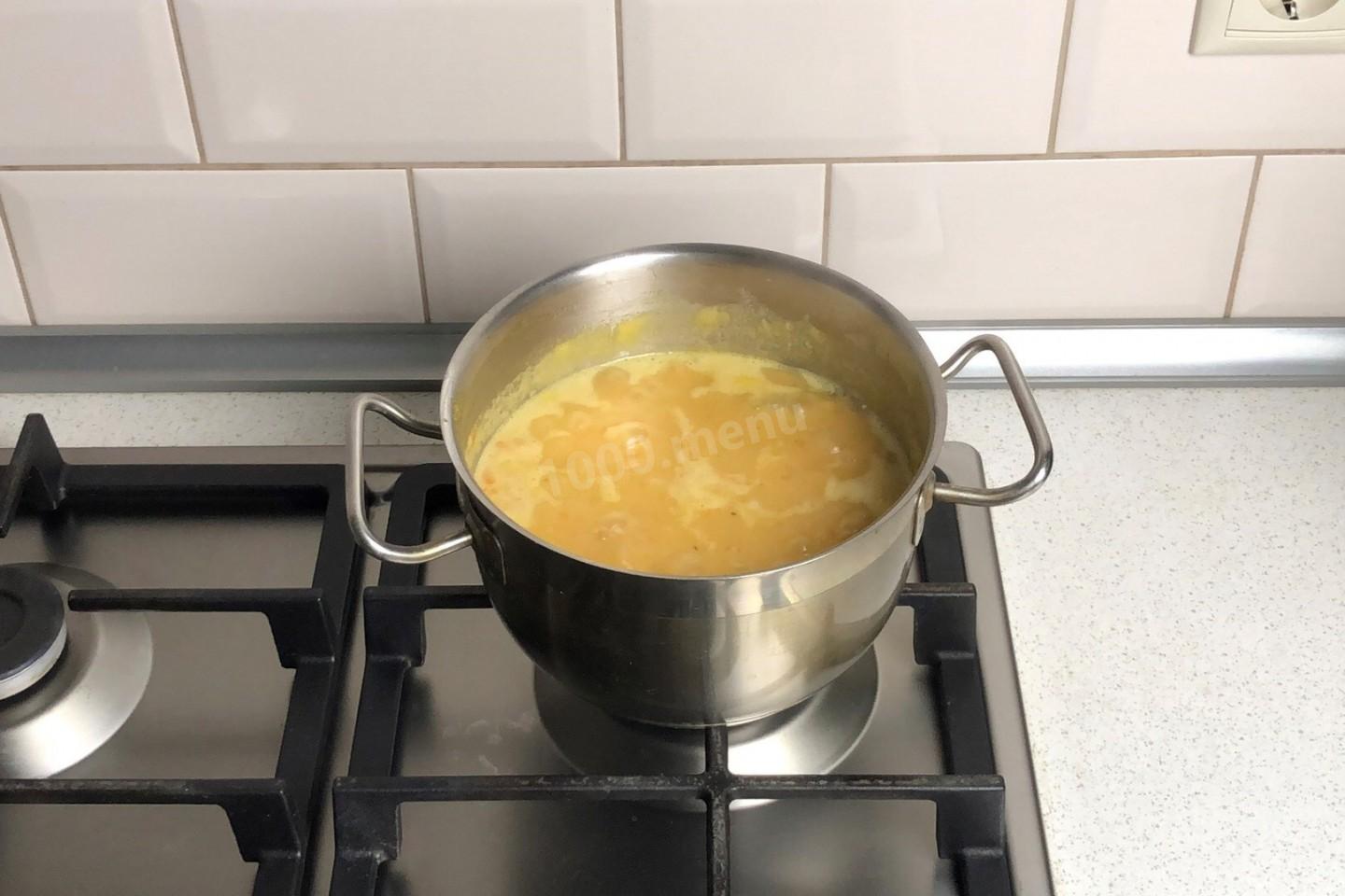 Шаг 10 приготовления ПП гороховый суп без мяса постный веганский