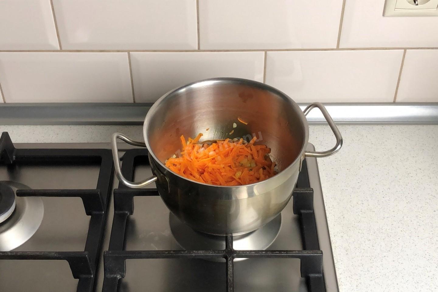 Шаг 6 приготовления ПП гороховый суп без мяса постный веганский