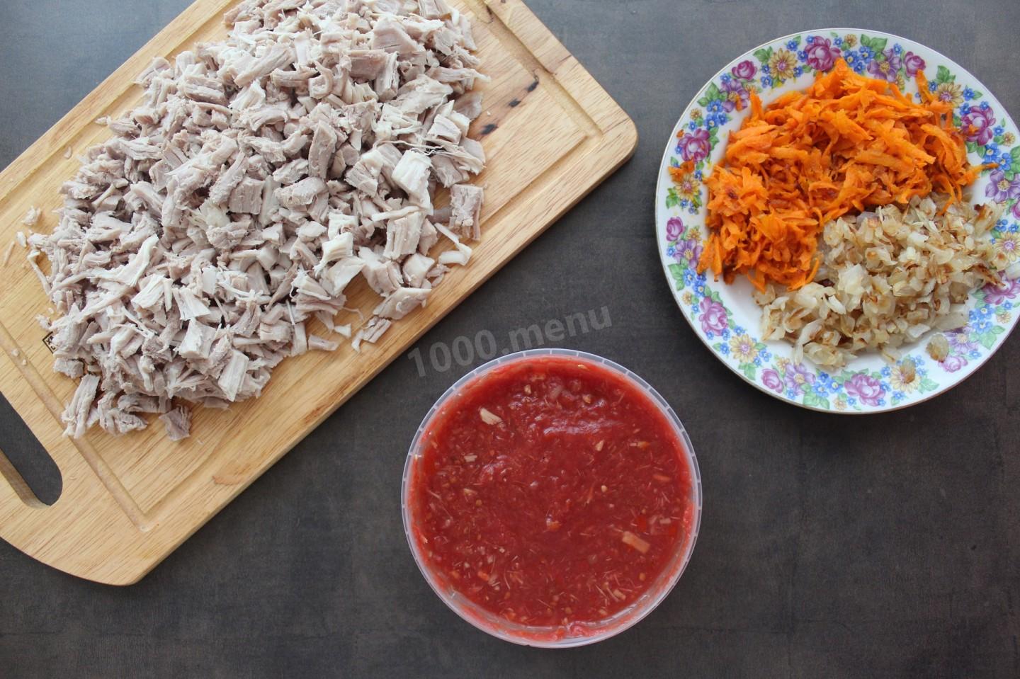 Шаг 7 приготовления Суп рисовый с мясом и картошкой