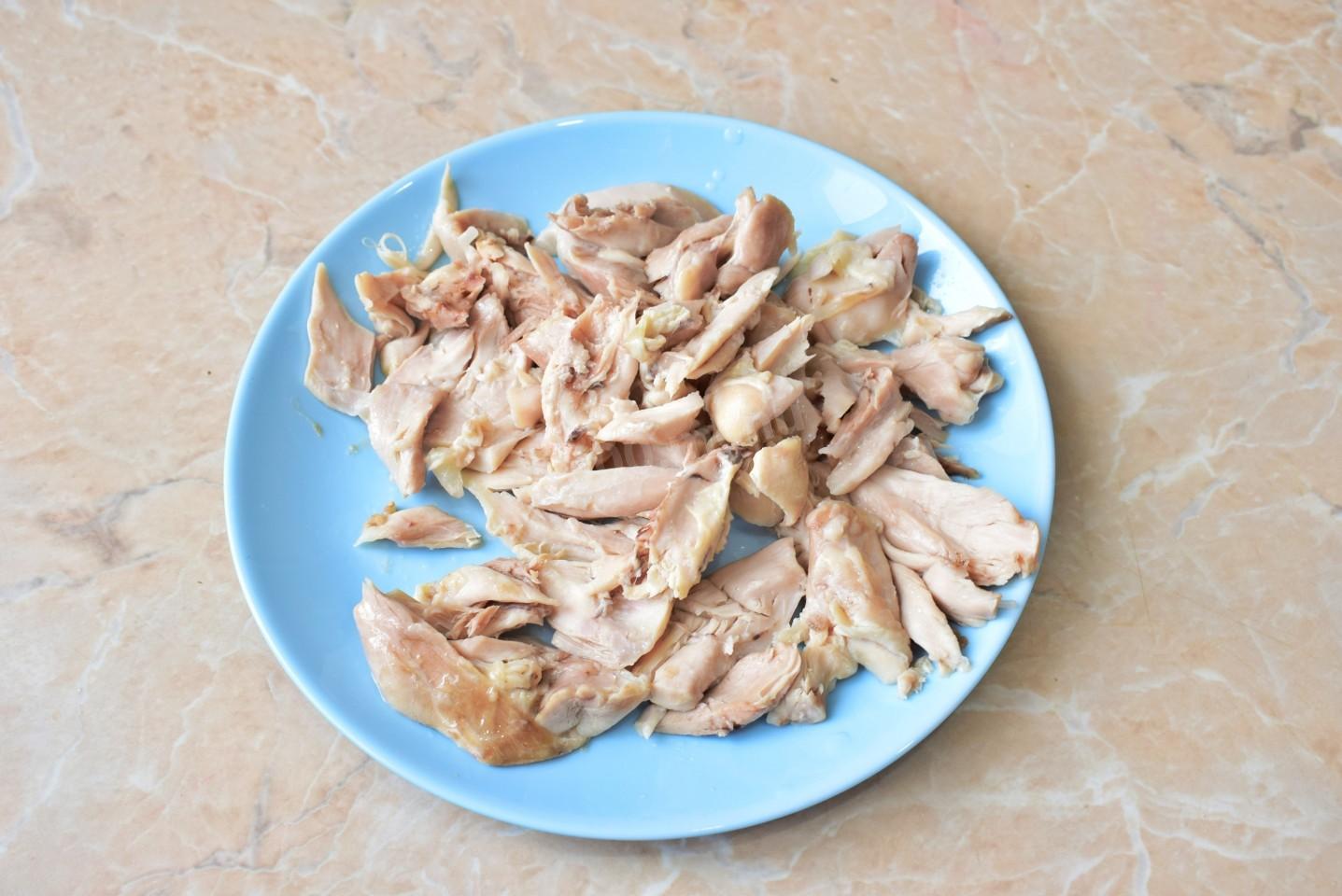 Шаг 3 приготовления Суп картофельный с курицей