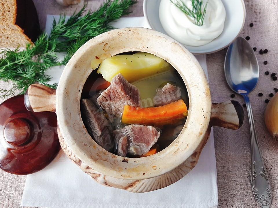 Обложка рецепта Лывжа из говядины