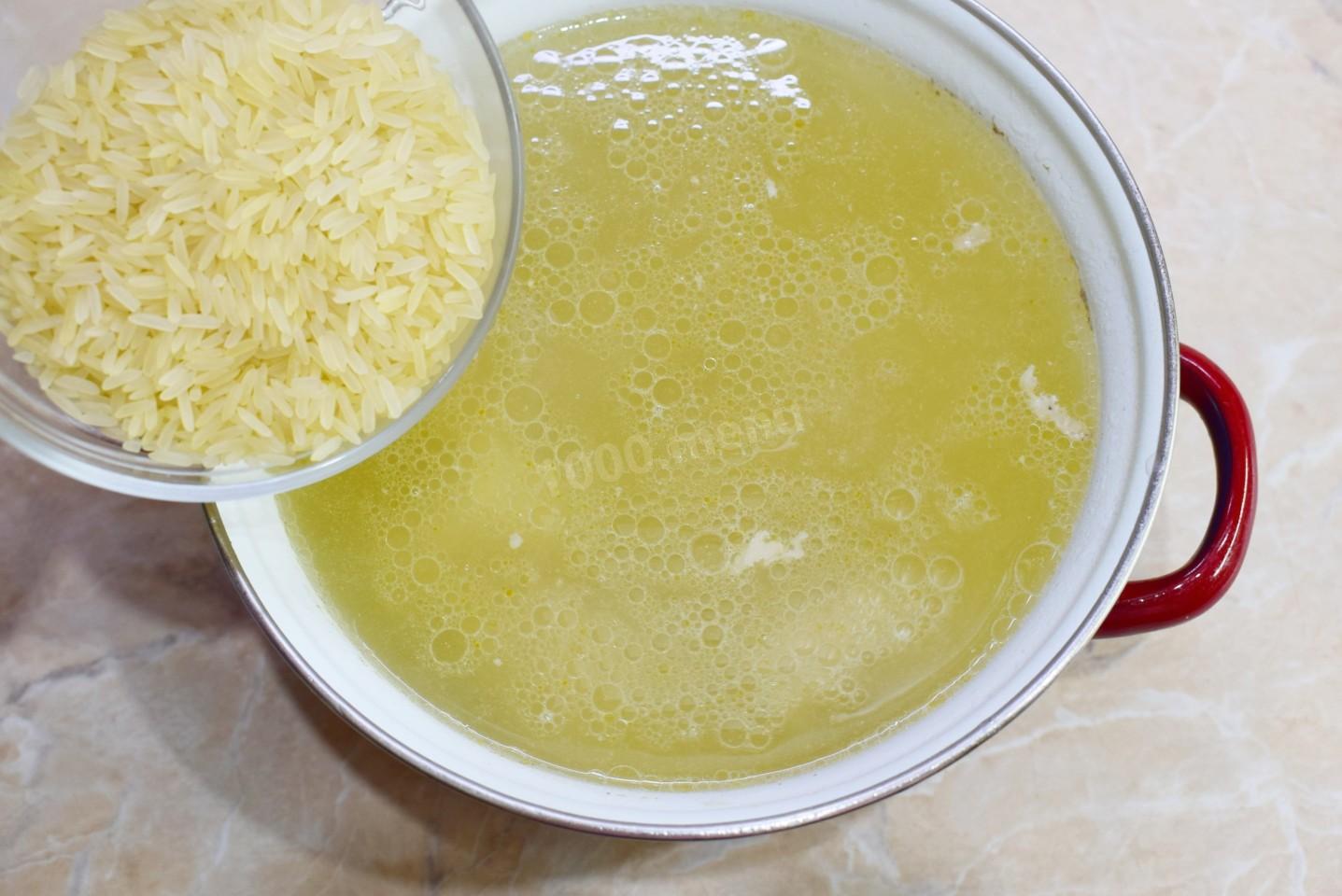 Шаг 4 приготовления Суп Харчо из свинины с рисом и картошкой классический