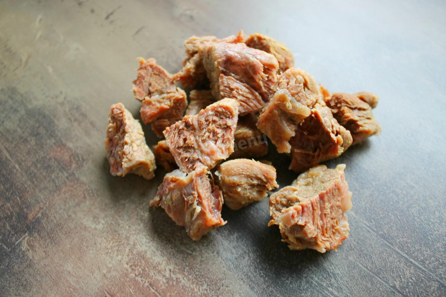 Шаг 15 приготовления Суп из чечевицы с мясом и картофелем