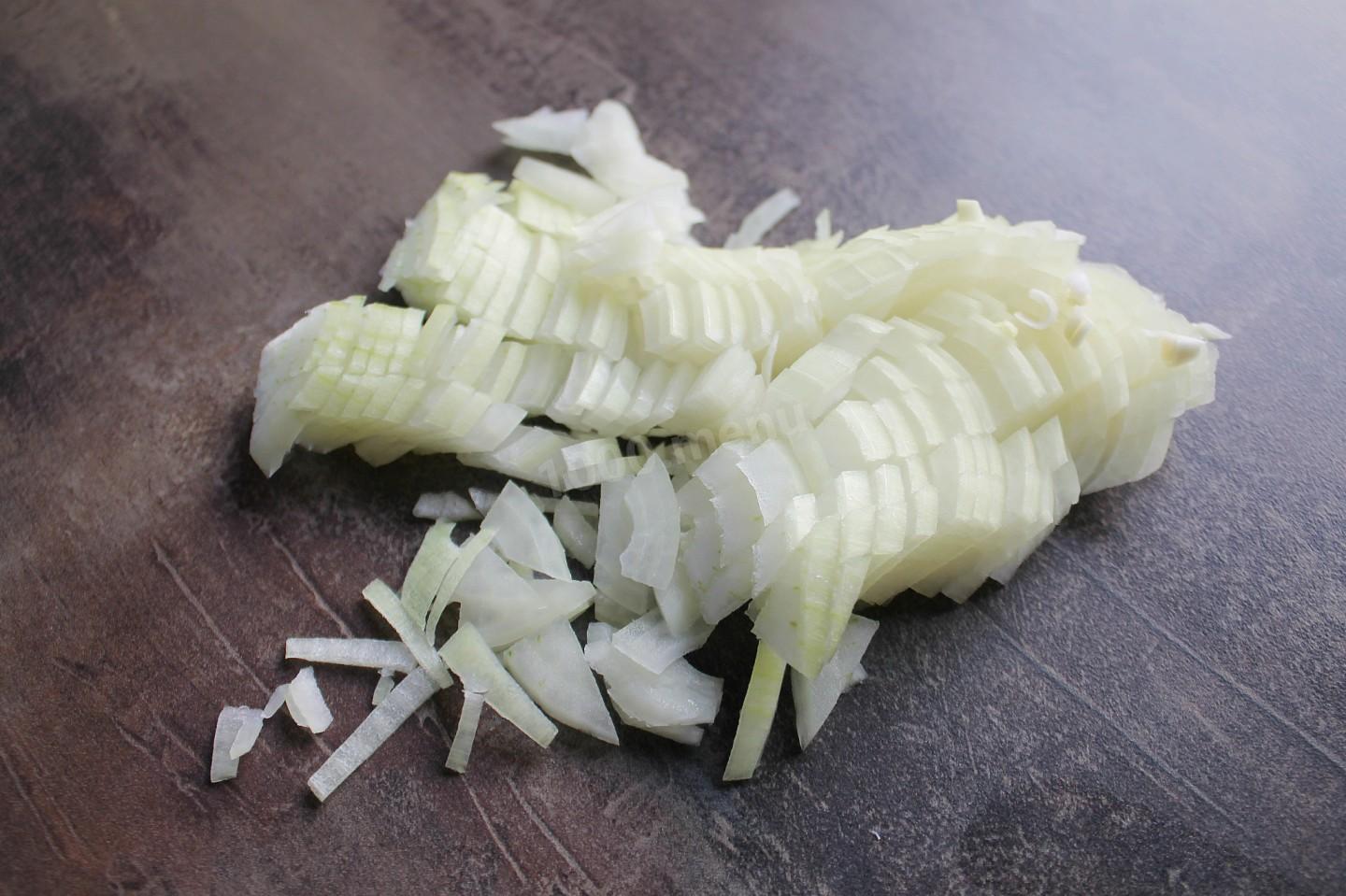 Шаг 4 приготовления Суп из чечевицы с мясом и картофелем