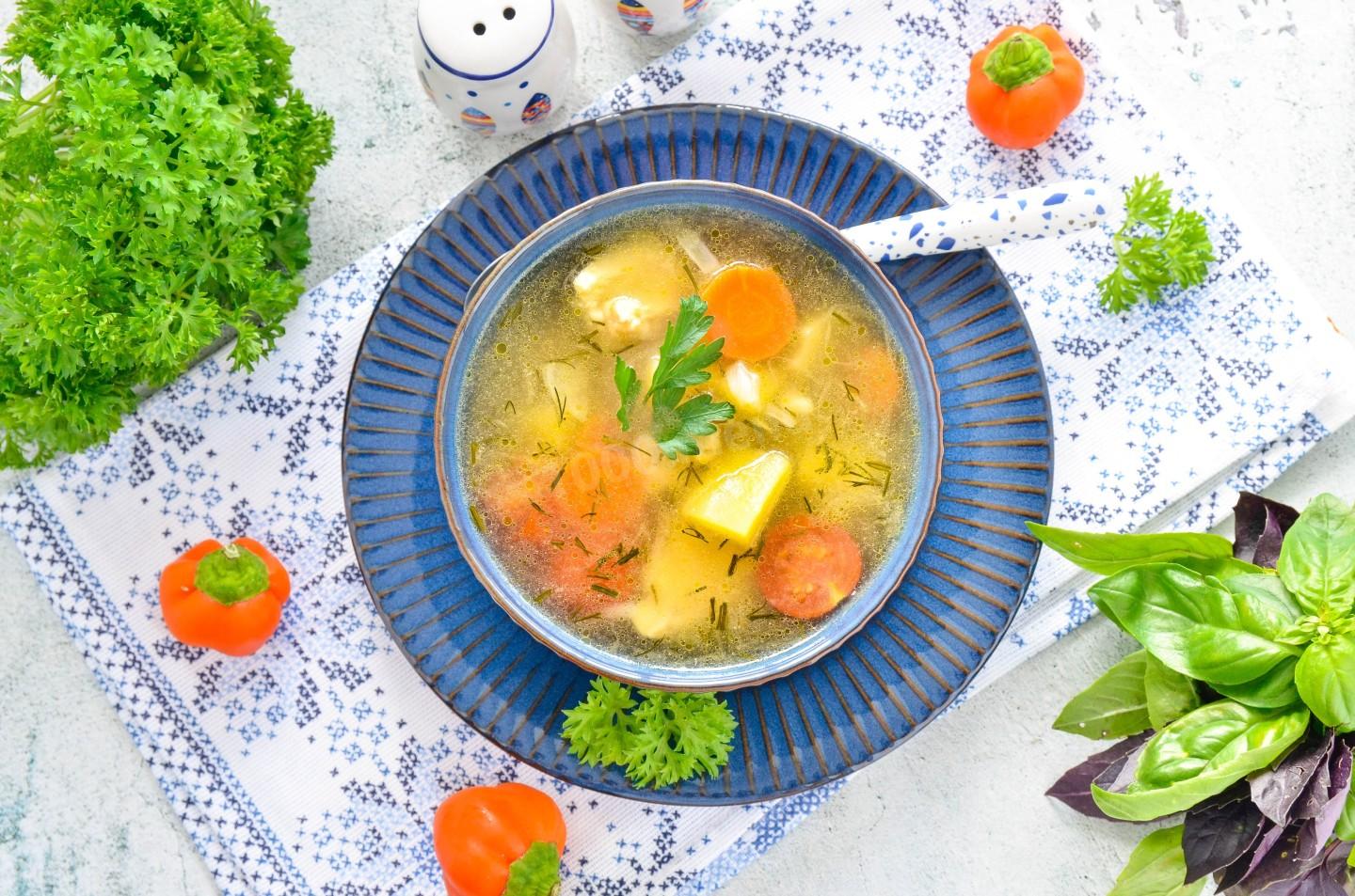 Шаг 12 приготовления Уха из трески самая вкусная