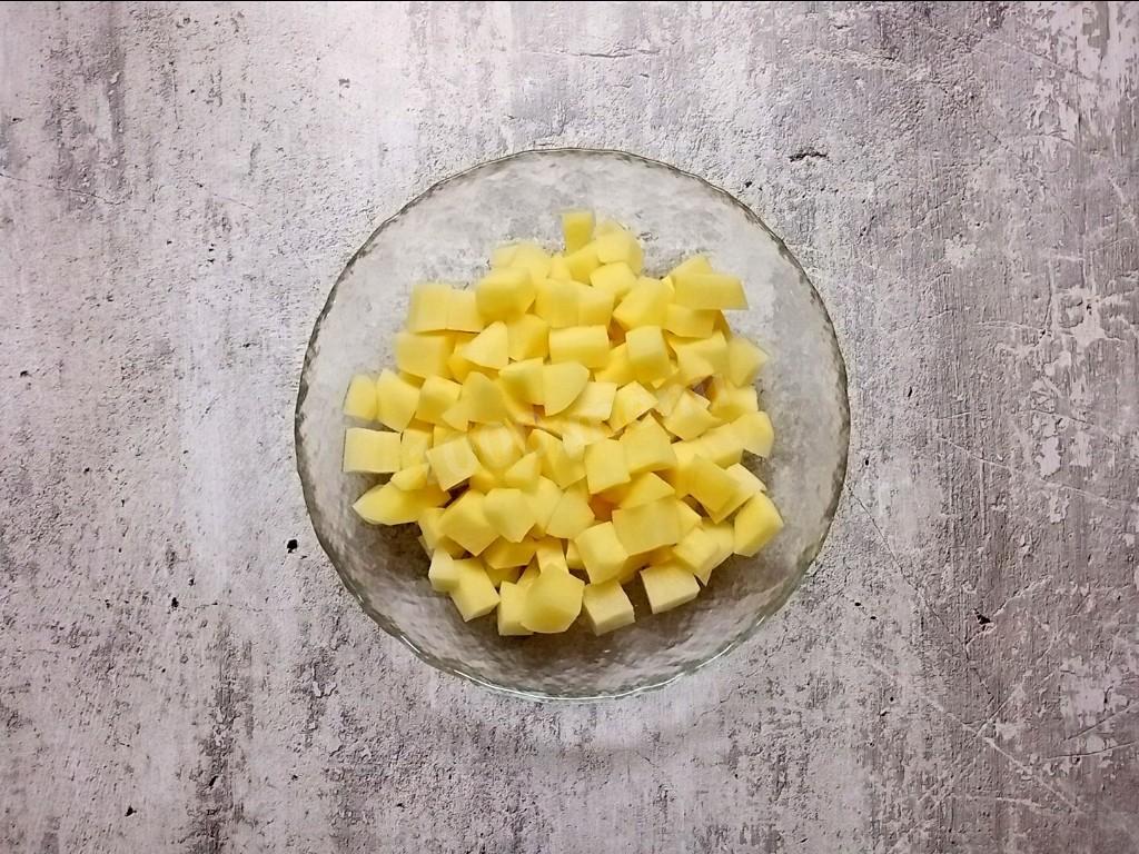 Шаг 4 приготовления Суп из кабачков и курицы