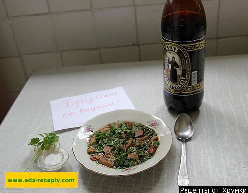 Шаг 5 приготовления Тюря- простой суп быстро и вкусно