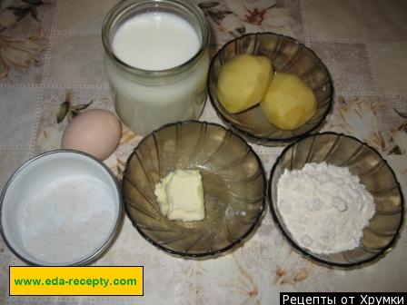 Шаг 1 приготовления Суп молочный с картофельными клецками