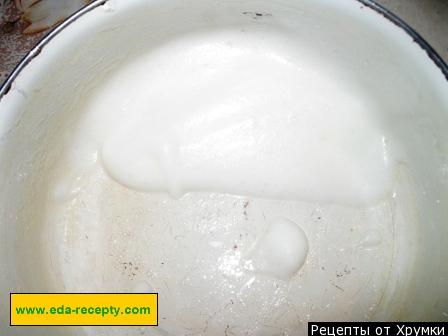 Шаг 3 приготовления Суп молочный с картофельными клецками