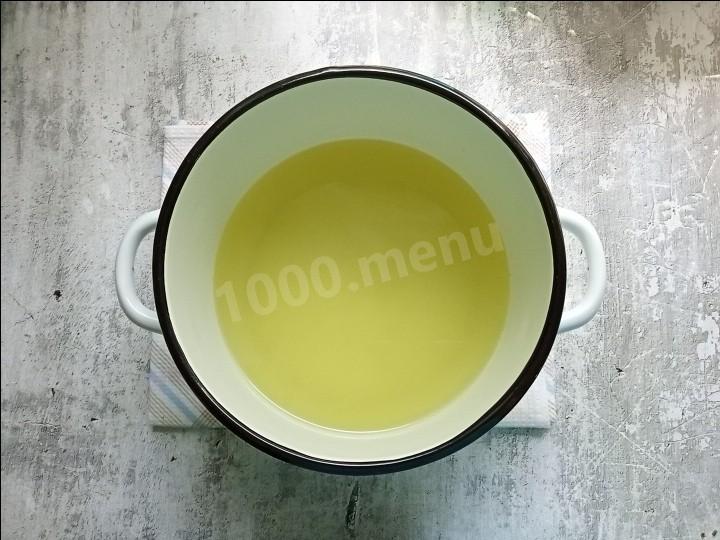Шаг 10 приготовления Суп из осетрины
