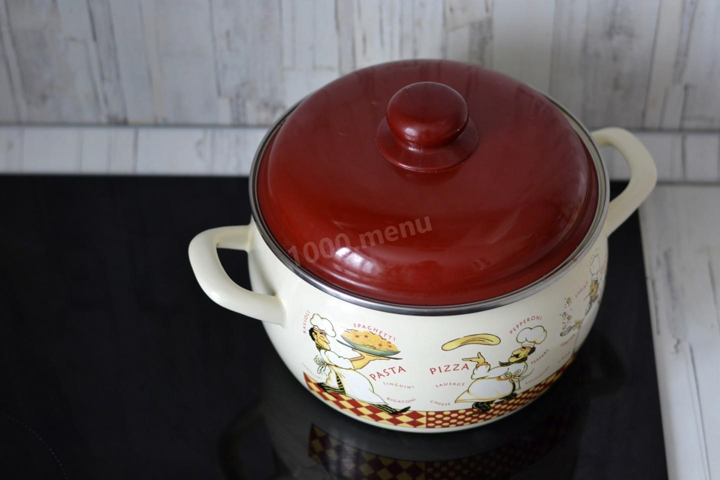 Шаг 12 приготовления Харчо из телятины