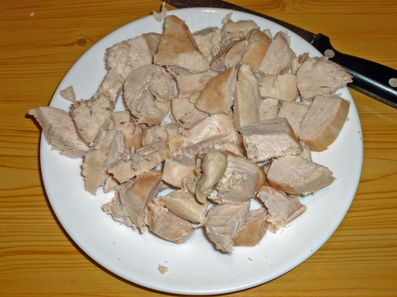 Шаг 19 приготовления Суп Кукси по корейски с курицей
