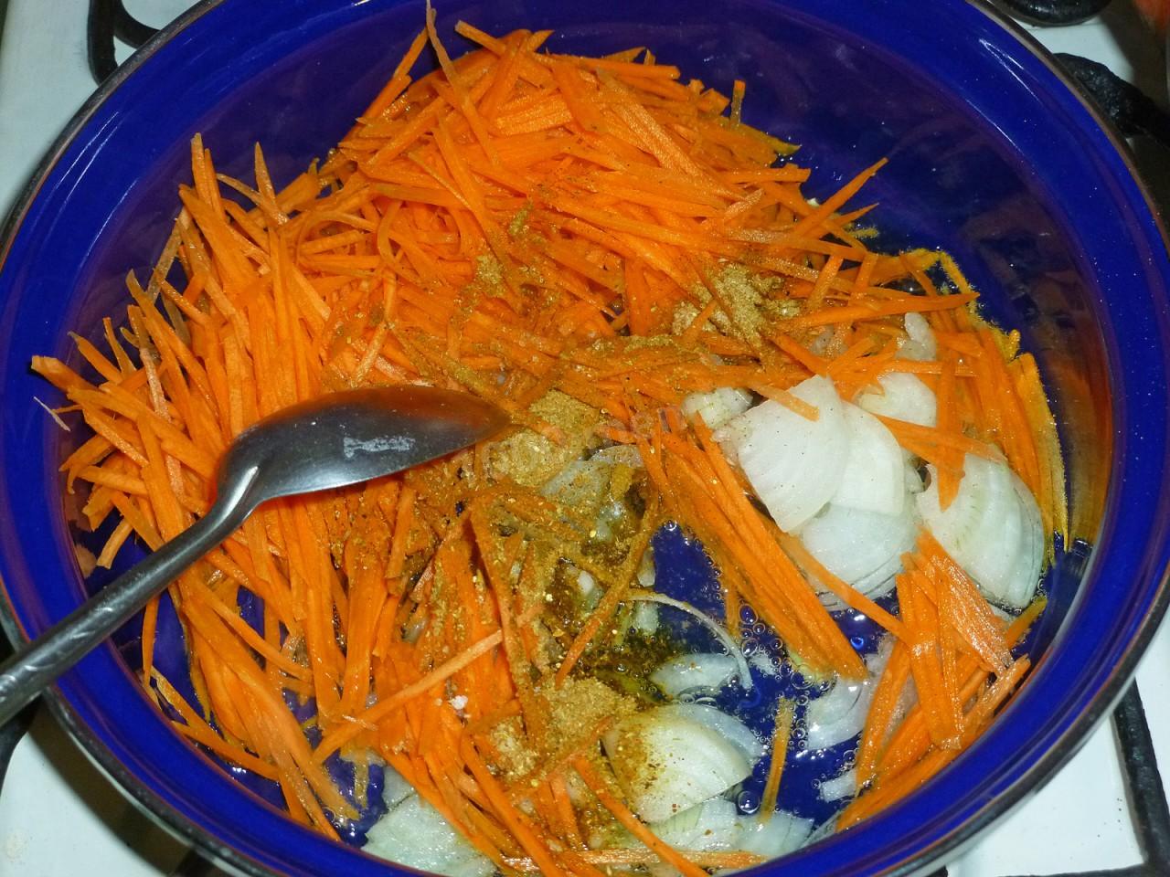 Шаг 5 приготовления Суп Кукси по корейски с курицей