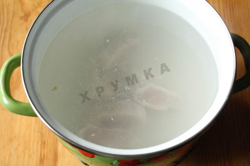 Шаг 3 приготовления Суп из гречи с курицей