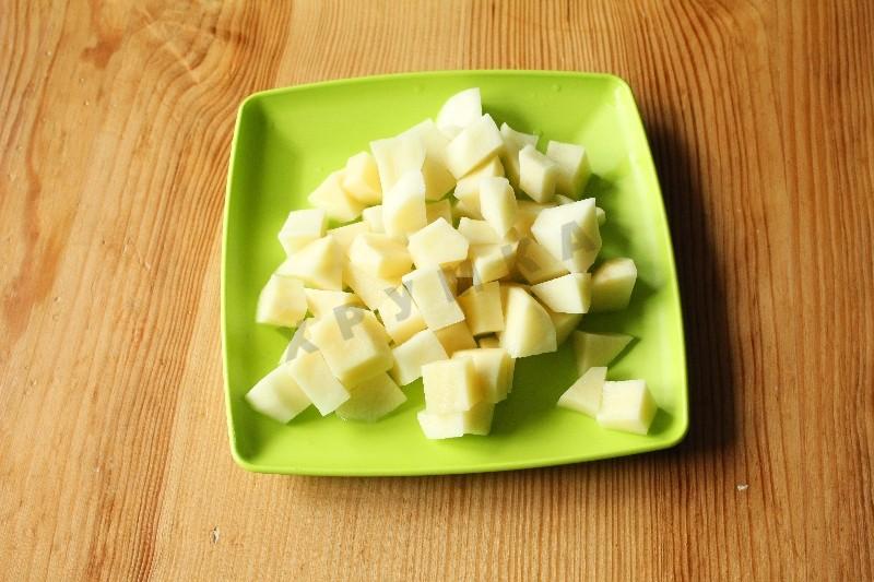 Шаг 4 приготовления Суп из гречи с курицей