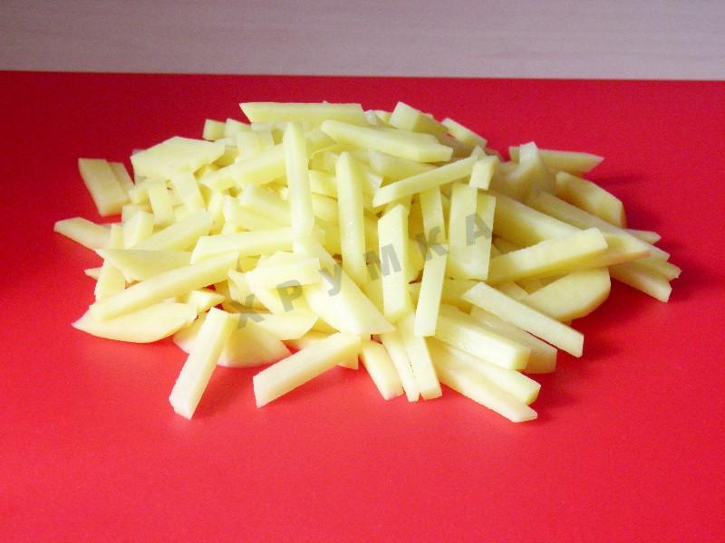 Шаг 3 приготовления Щи из молодой капусты с курицей