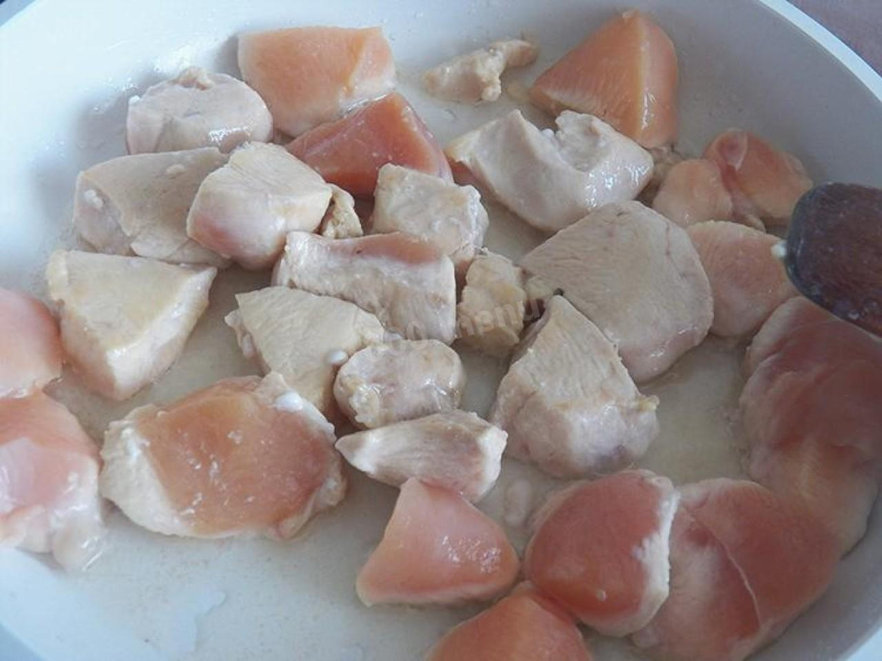 Шаг 7 приготовления Куриный суп ПП с кукурузой и тыквой
