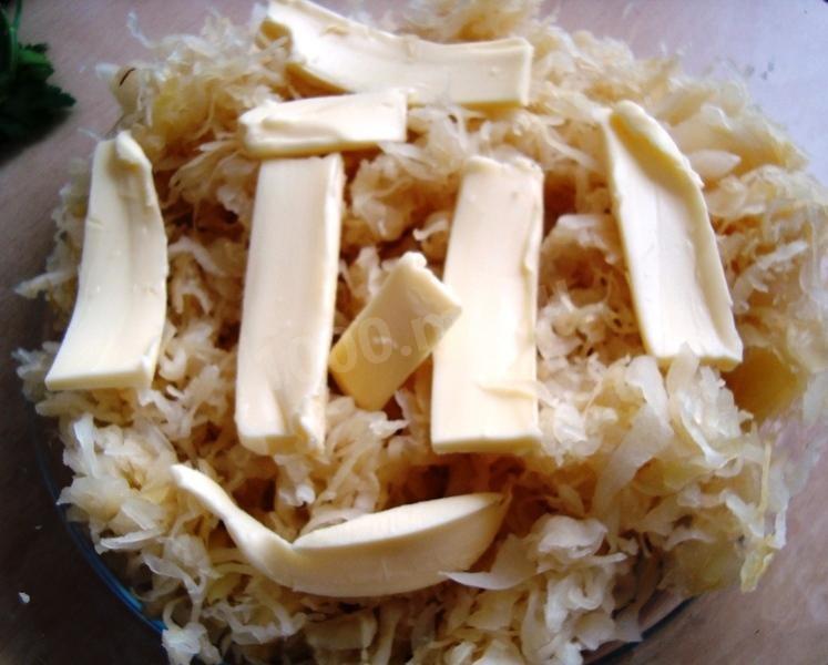 Шаг 5 приготовления Кислые щи с утиными потрохами