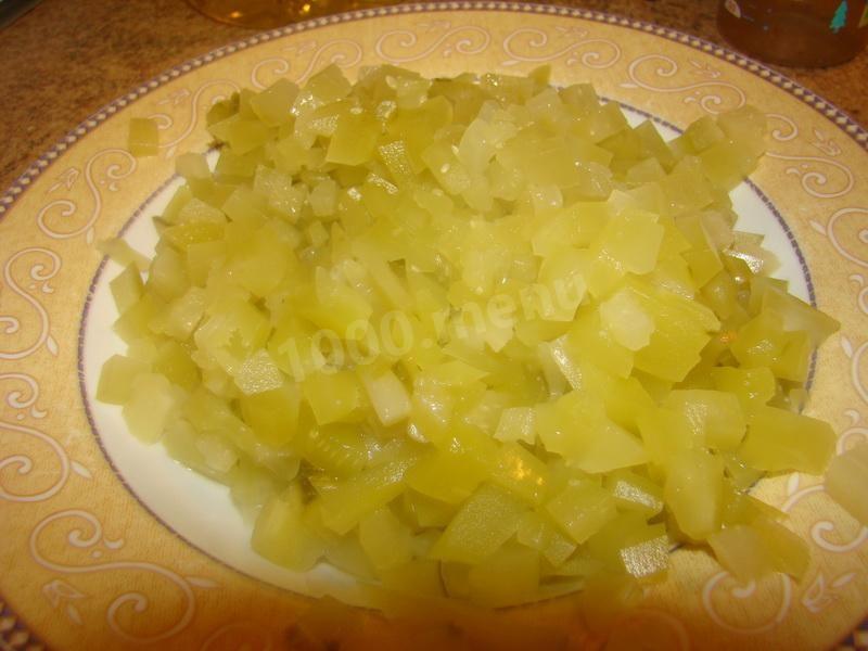 Шаг 8 приготовления Суп сборная солянка с копченостями на мясном бульоне