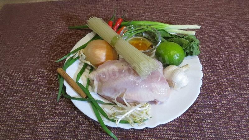 Шаг 1 приготовления Суп Фо с курицей