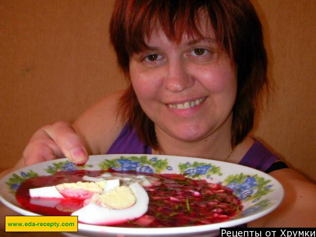 Шаг 12 приготовления Холодный свекольник
