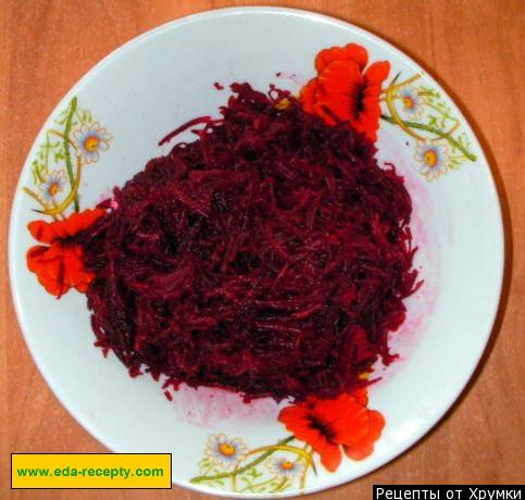 Шаг 5 приготовления Холодный свекольник