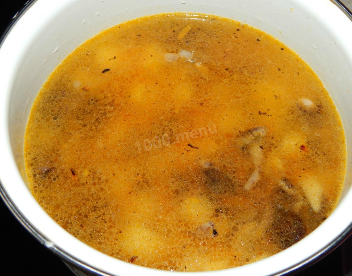 Шаг 9 приготовления Суп гуляш с говядиной и овощами