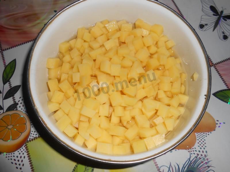 Шаг 4 приготовления Мясной фасолевый суп