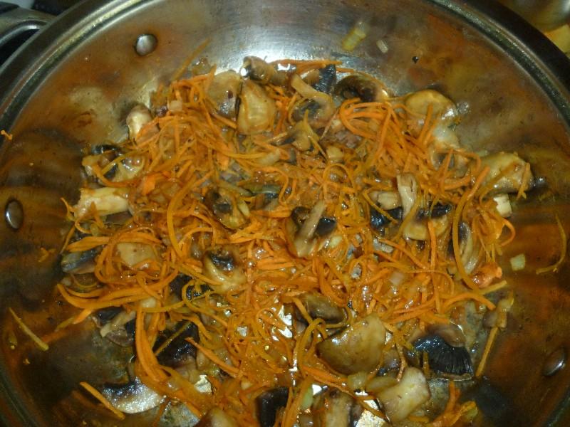 Шаг 4 приготовления Фасолевый суп с грибами и ребрышками