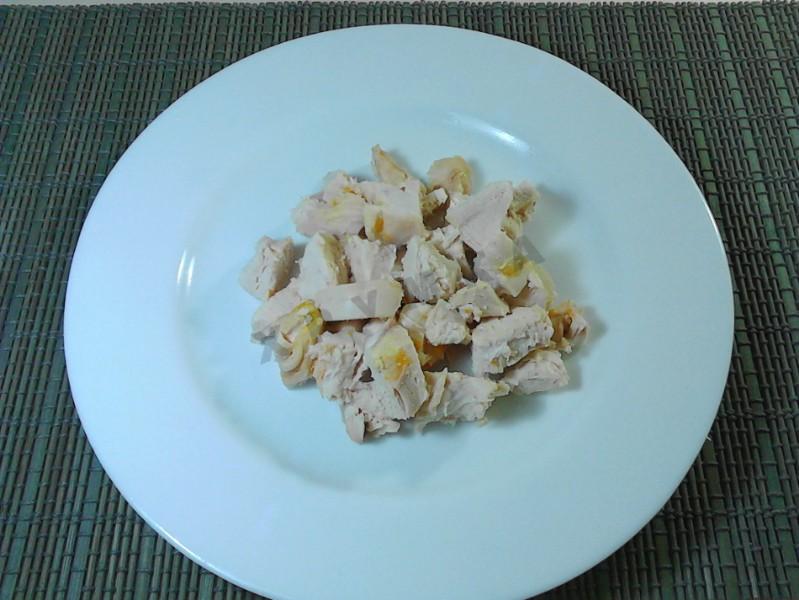 Шаг 9 приготовления Суп пюре гороховый с курицей