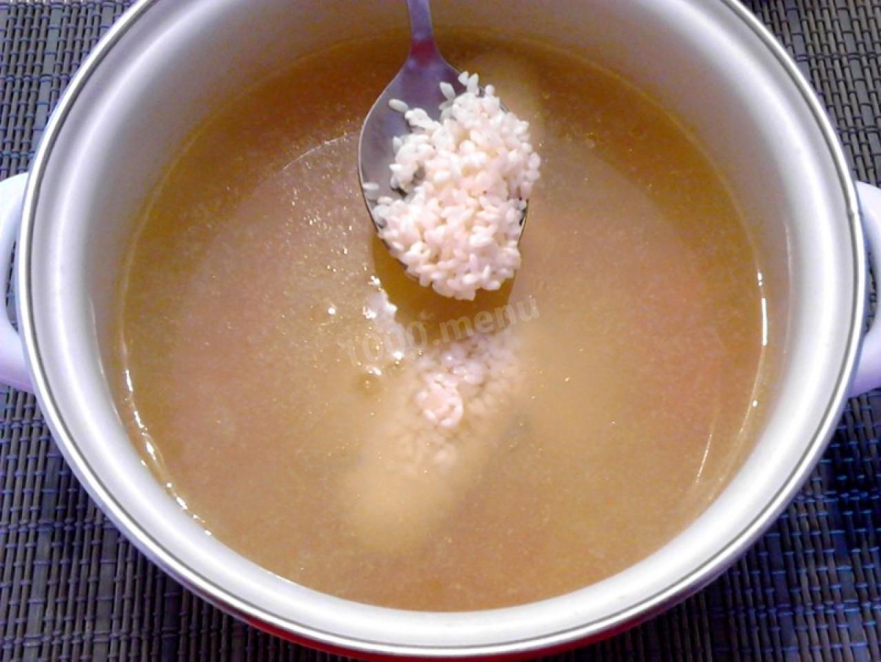 Шаг 8 приготовления Суп Харчо с куриными крылышками и картошкой