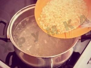 Шаг 3 приготовления Куриный суп с плавленным сыром