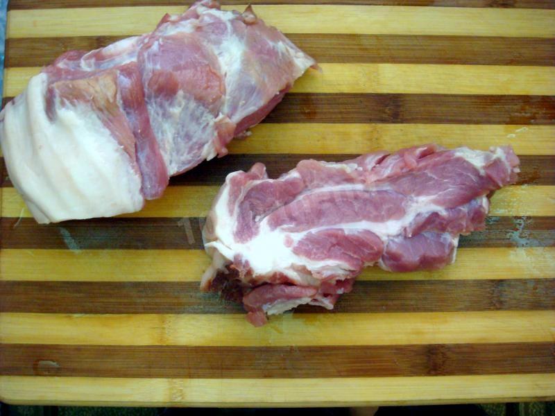 Шаг 4 приготовления Быстрый суп с жареным мясом
