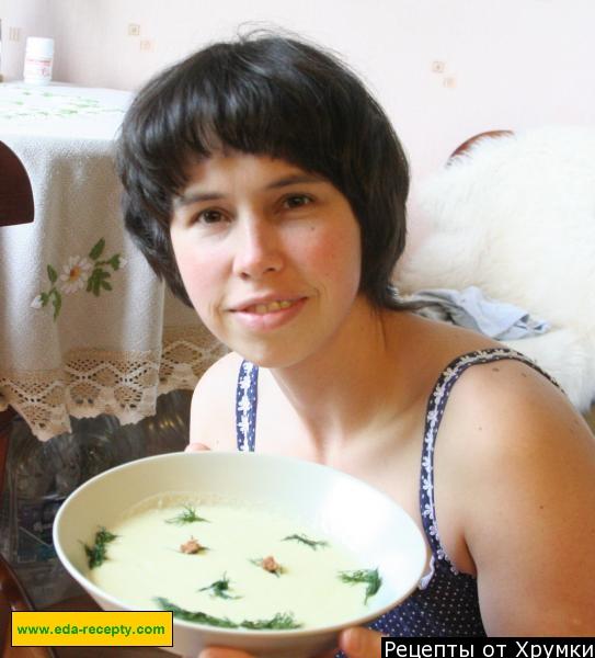 Шаг 11 приготовления Крем суп из кабачков