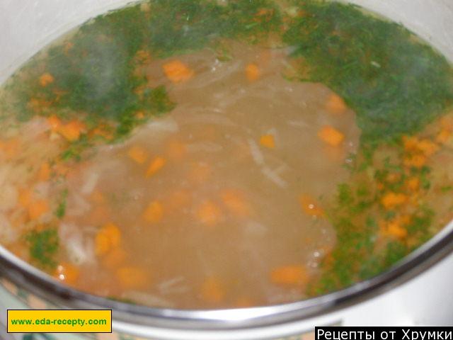 Шаг 9 приготовления Бульон куриный