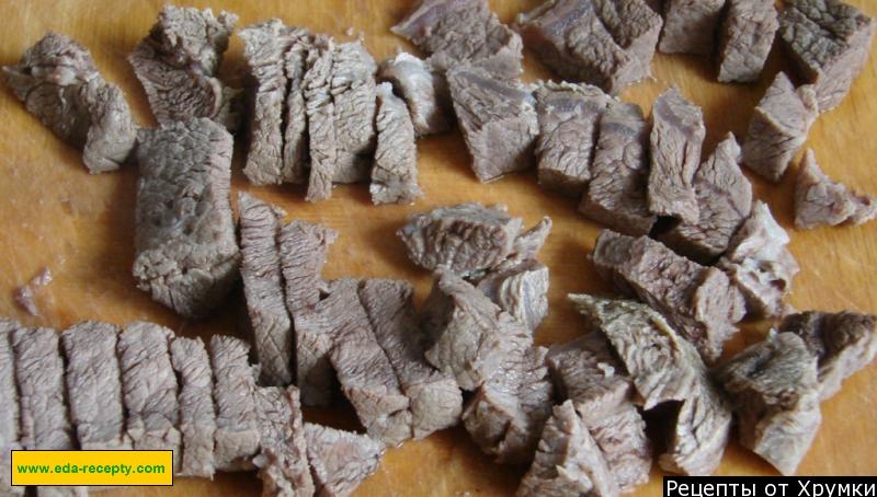 Шаг 2 приготовления Бозбаш с бараниной и горохом
