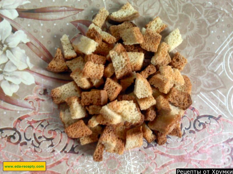 Шаг 4 приготовления Суп пюре из картофеля с гренками по японски