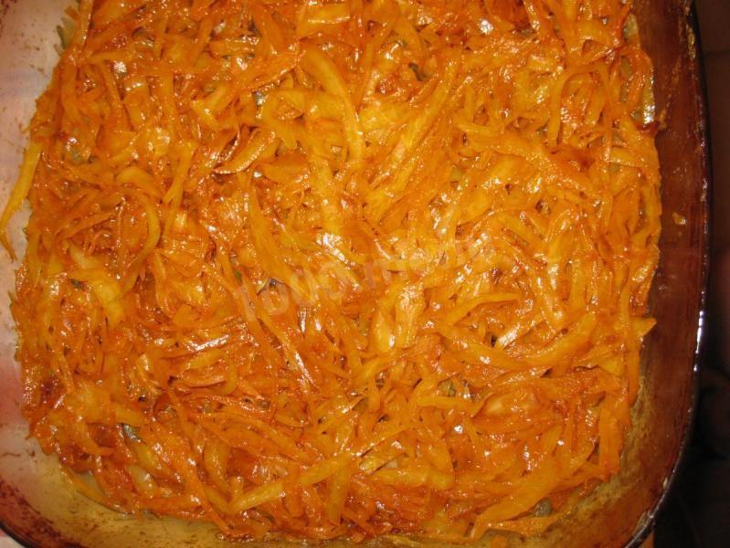 Шаг 13 приготовления Солянка из свежей капусты с шампиньонами