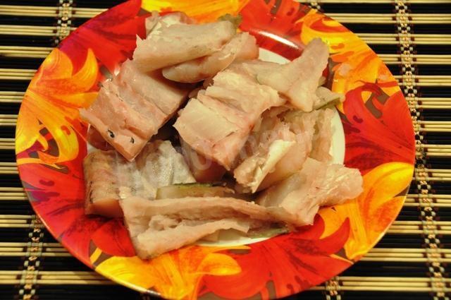 Шаг 2 приготовления Суп Солянка рыбная из морской капусты с яйцом