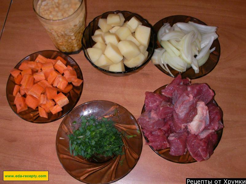 Шаг 2 приготовления Суп-лапша с мясом