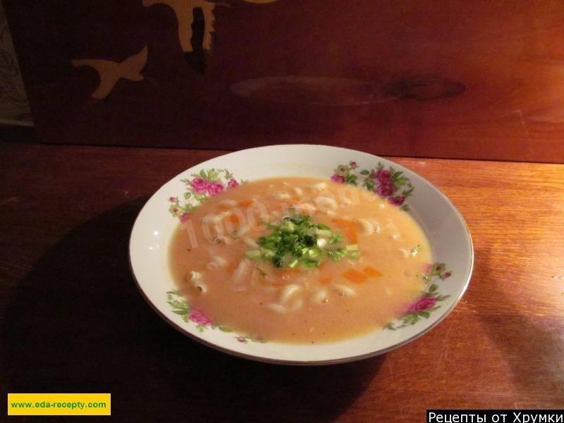 Обложка рецепта Польский томатный суп с макаронами