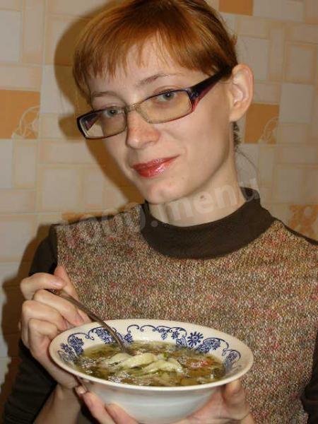 Шаг 13 приготовления Суп с яйцом, курицей и корнем сельдерея