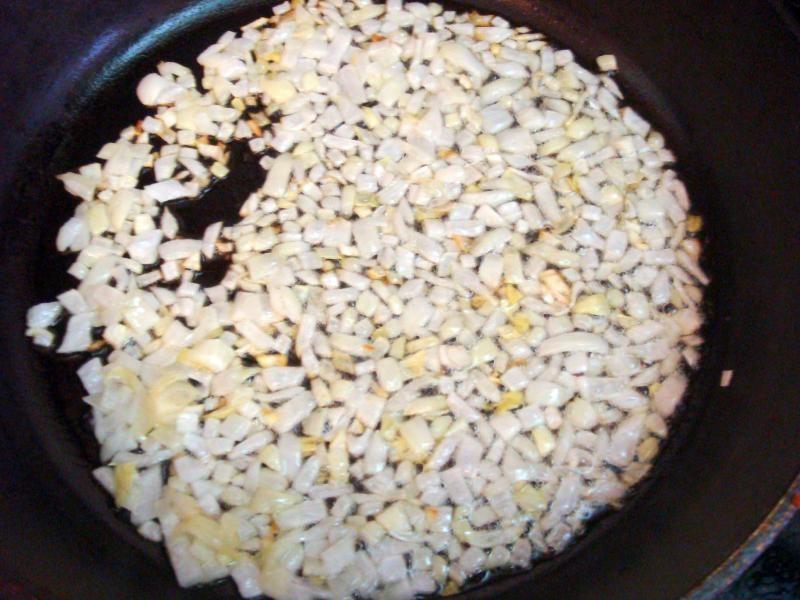Шаг 8 приготовления Рассольник с говяжьими почками и перловкой