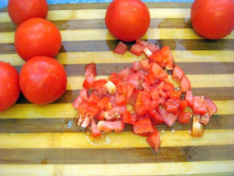 Шаг 13 приготовления аджапсандал с мясом по грузински