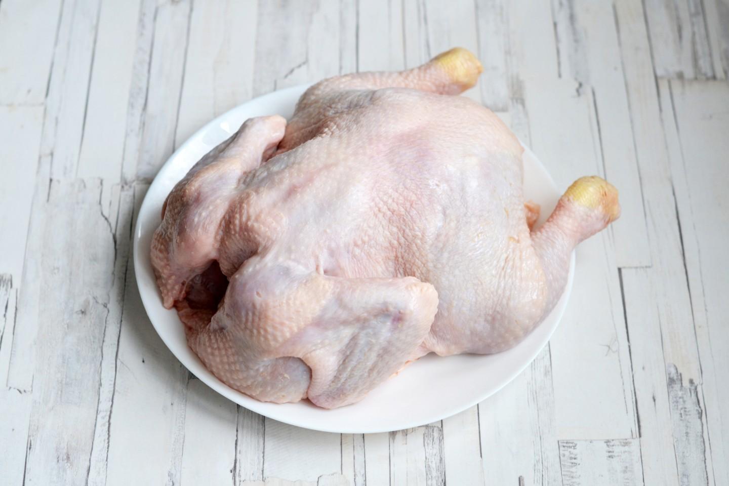 Шаг 2 приготовления Курица с золотистой корочкой в карамели в духовке