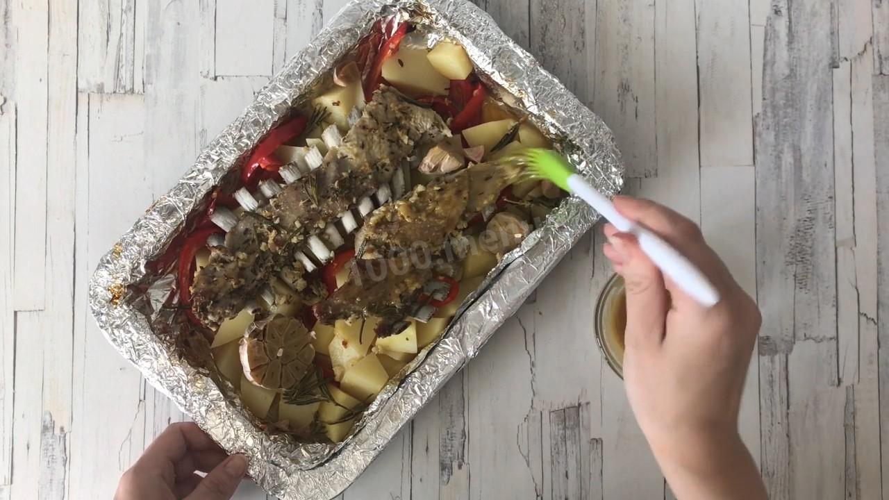 Шаг 12 приготовления Бараньи ребрышки с картошкой